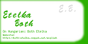 etelka both business card